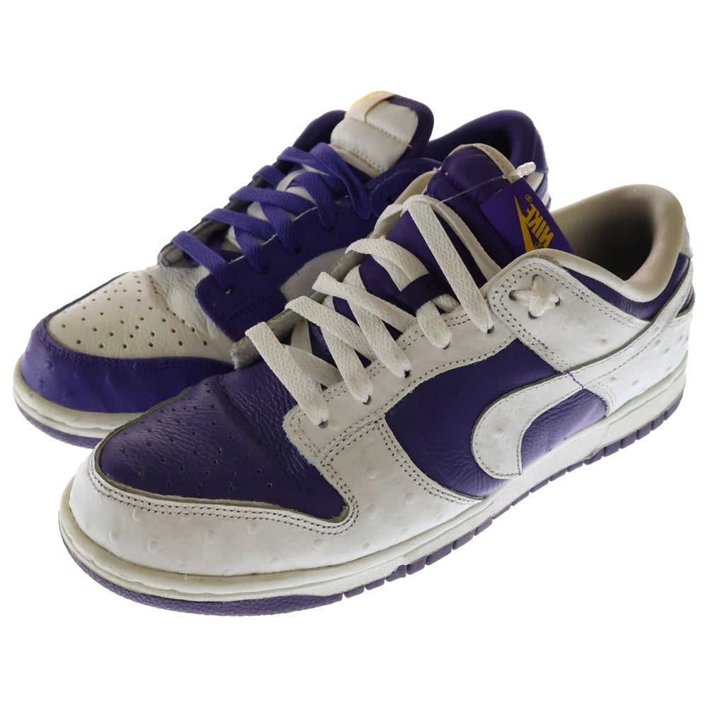 NIKE(ナイキ) WMNS DUNK LOW FLIP THE OLD SCHOOL ダンク フリップ ザ オールドスクール ローカットスニーカー ホワイト/パープル US9.5/26.5cm DJ4636-100