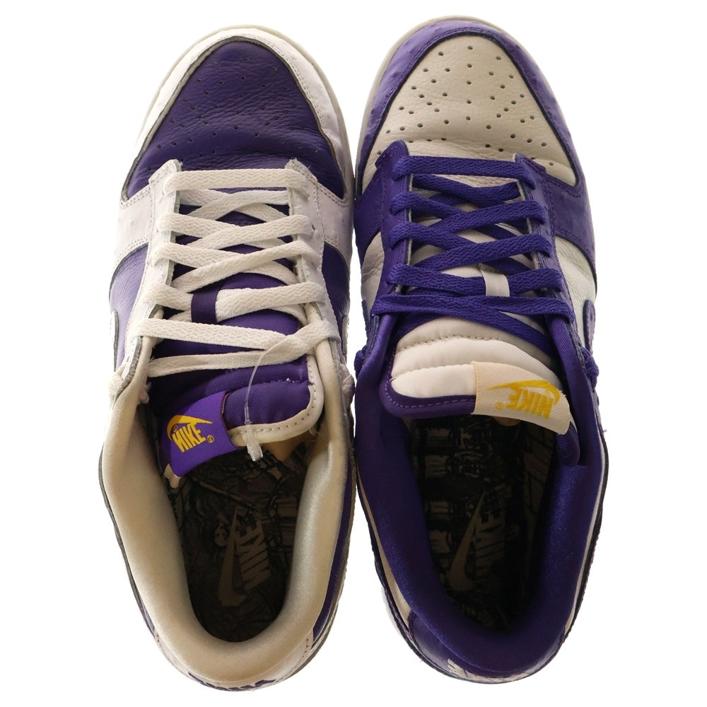 NIKE(ナイキ) WMNS DUNK LOW FLIP THE OLD SCHOOL ダンク フリップ ザ オールドスクール ローカットスニーカー ホワイト/パープル US9.5/26.5cm DJ4636-100