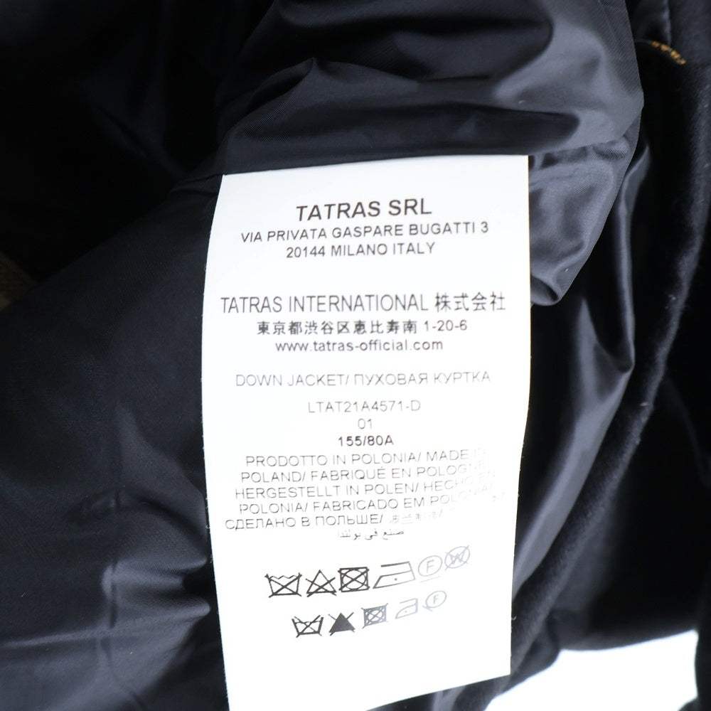 TATRAS(タトラス) LAVIANA ラクーンファーダウンコート ブラック LTA21A4571ーD
