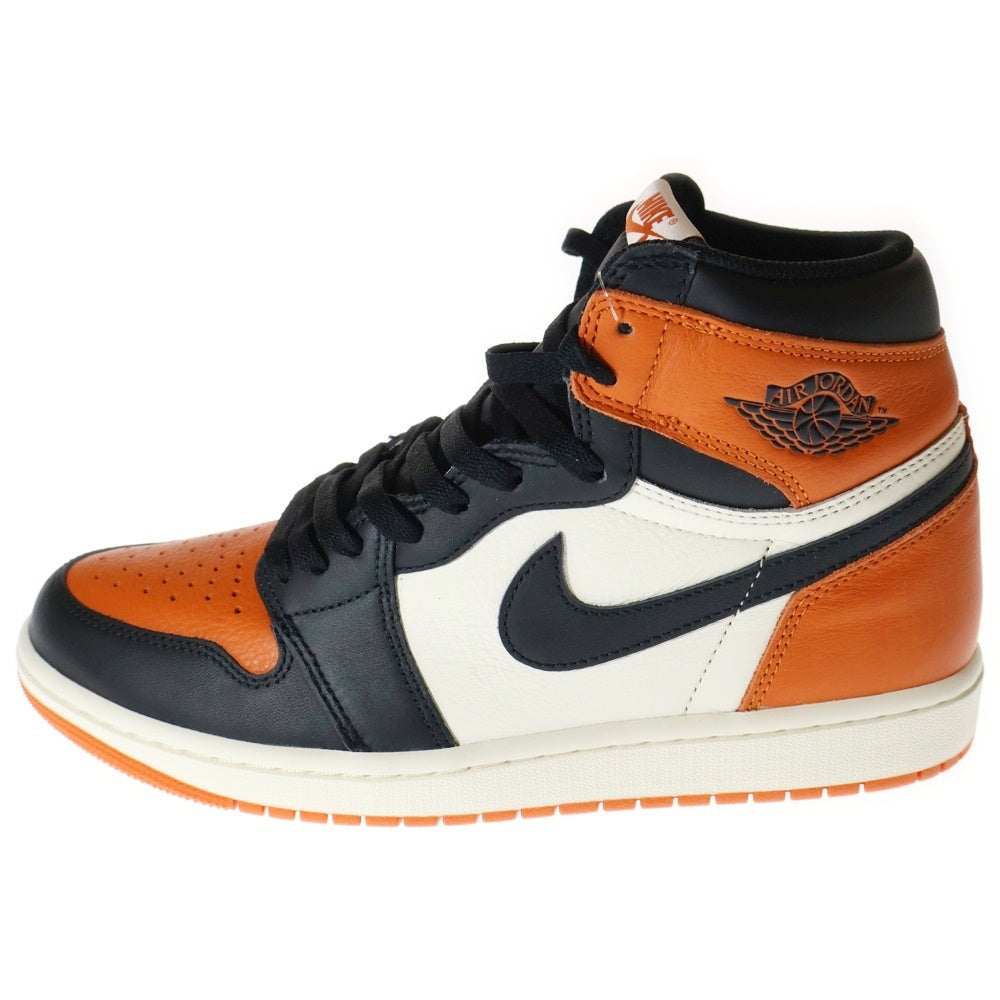 NIKE(ナイキ) AIR JORDAN 1 RETRO HIGH OG BLACK TOE REIMAGINED DZ5485-008 エア ジョーダン 1 ハイカットスニーカー US9.5/27.5cm