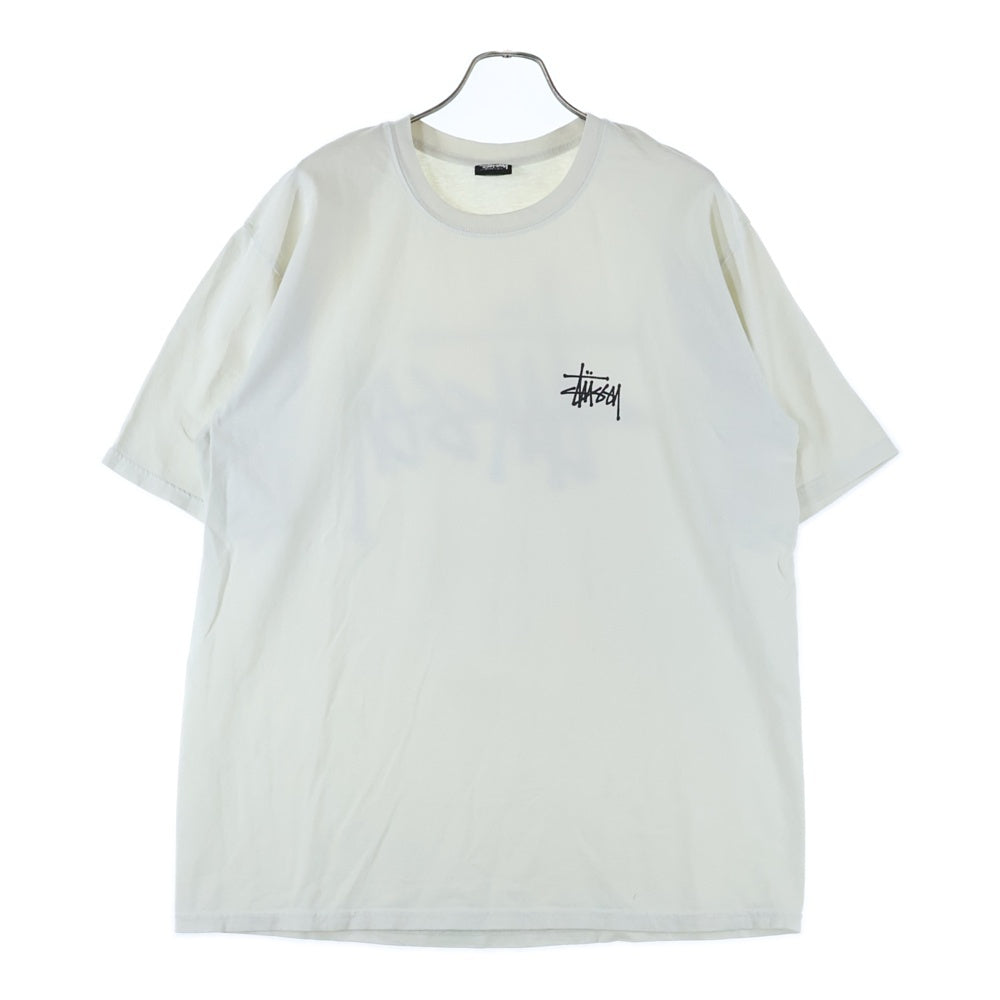 STUSSY(ステューシー) プリント半袖 Tシャツ カットソー ホワイト
