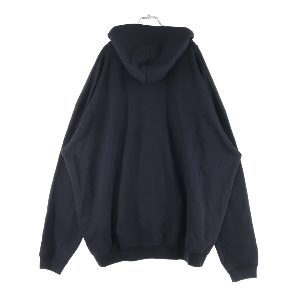 BALENCIAGA(バレンシアガ) 20SS X-Rated Large Fit Hoodie エックスレイテッドラージフィットフーディ プルオーバーパーカー ブラック 620973