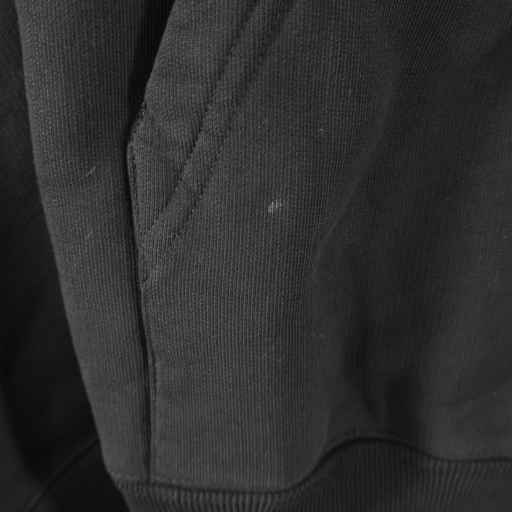BALENCIAGA(バレンシアガ) 20SS X-Rated Large Fit Hoodie エックスレイテッドラージフィットフーディ プルオーバーパーカー ブラック 620973