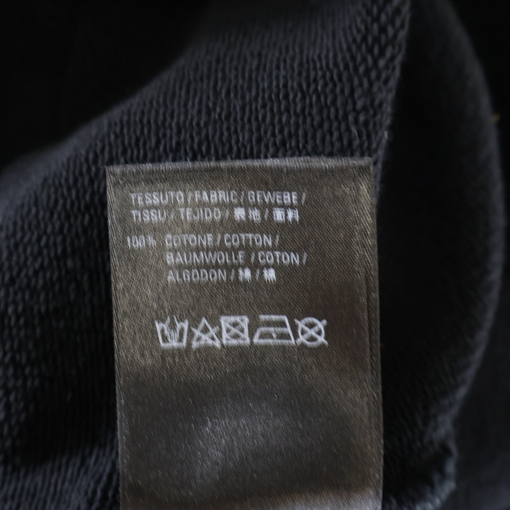 BALENCIAGA(バレンシアガ) 20SS X-Rated Large Fit Hoodie エックスレイテッドラージフィットフーディ プルオーバーパーカー ブラック 620973
