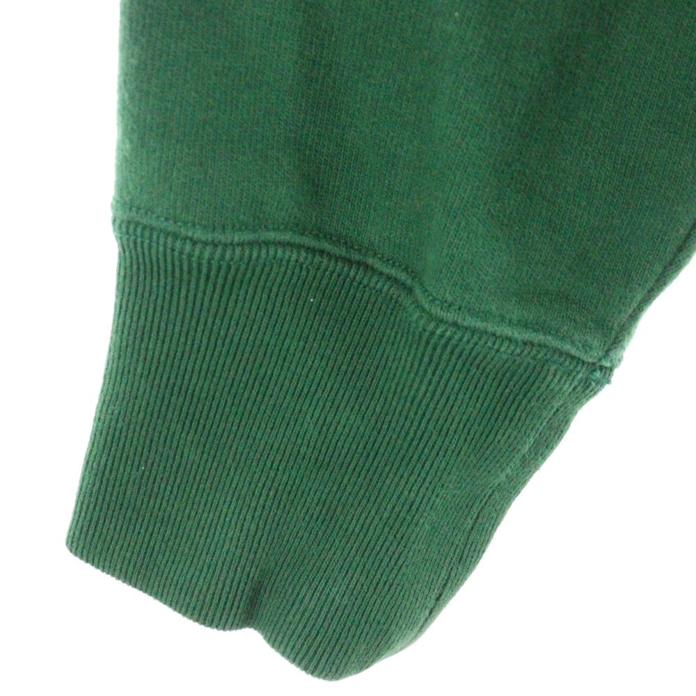 READY MADE(レディメイド) 22AW RM SWEAT HOODIE/GREEN ロゴプリント コットンスウェットパーカー グリーン RE-CO-GR-00-00-211