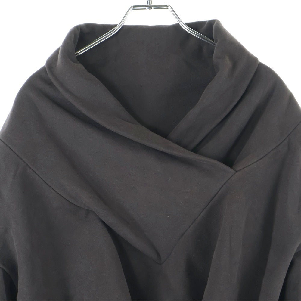 SAINT LAURENT PARIS(サンローランパリ) 23AW Shawl Neck Sweatshirt ショールネック スウェットトレーナー ブラウン 755059 Y36SW