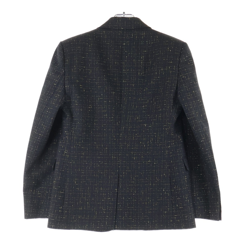 SAINT LAURENT PARIS(サンローランパリ) ノッチドラペルテーラードジャケット ブラック/ゴールド 630749 Y1B08