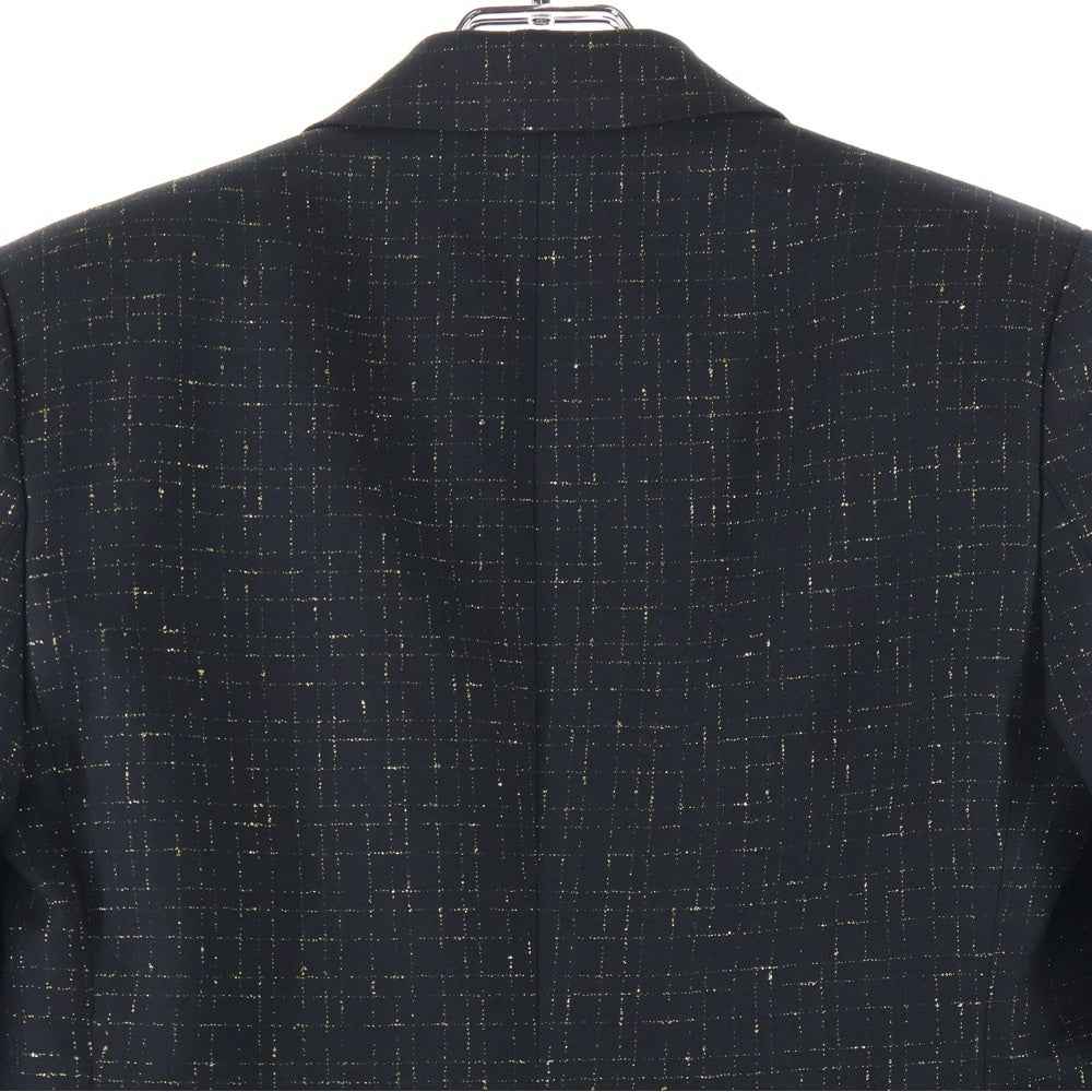 SAINT LAURENT PARIS(サンローランパリ) ノッチドラペルテーラードジャケット ブラック/ゴールド 630749 Y1B08