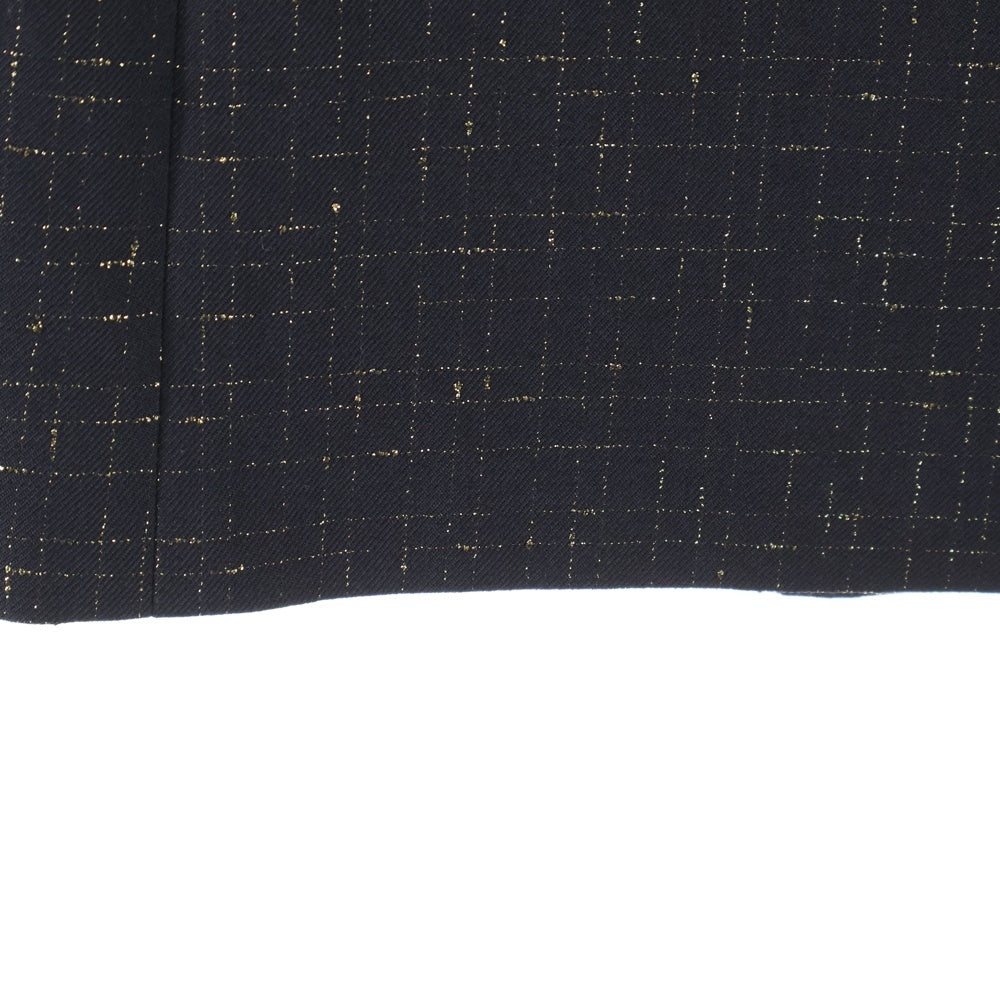 SAINT LAURENT PARIS(サンローランパリ) ノッチドラペルテーラードジャケット ブラック/ゴールド 630749 Y1B08