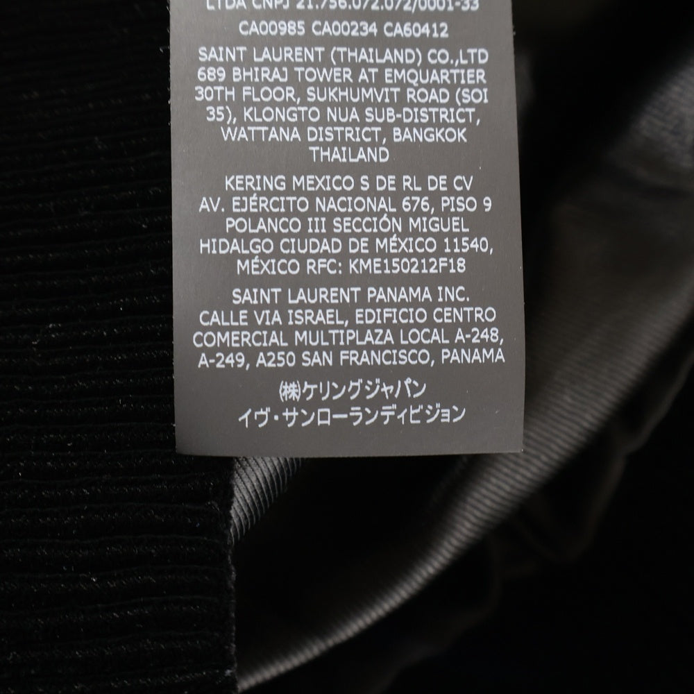 SAINT LAURENT PARIS(サンローランパリ) 22AW テディカレッジ ジャケット ダークグリーン 711490 Y615W
