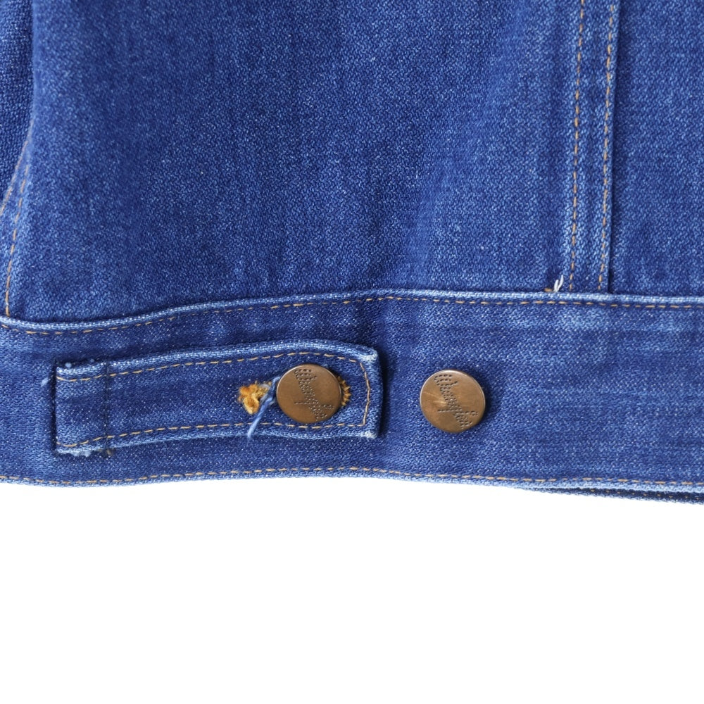 Wrangler(ラングラー) 80's VINTAGE ロングデニムジャケット カバーオール ジャケット 黒タグ インディゴ