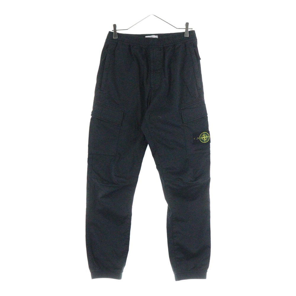 STONE ISLAND(ストーンアイランド) Cargo Pants ロゴワッペン カーゴパンツ ブラック 751531314