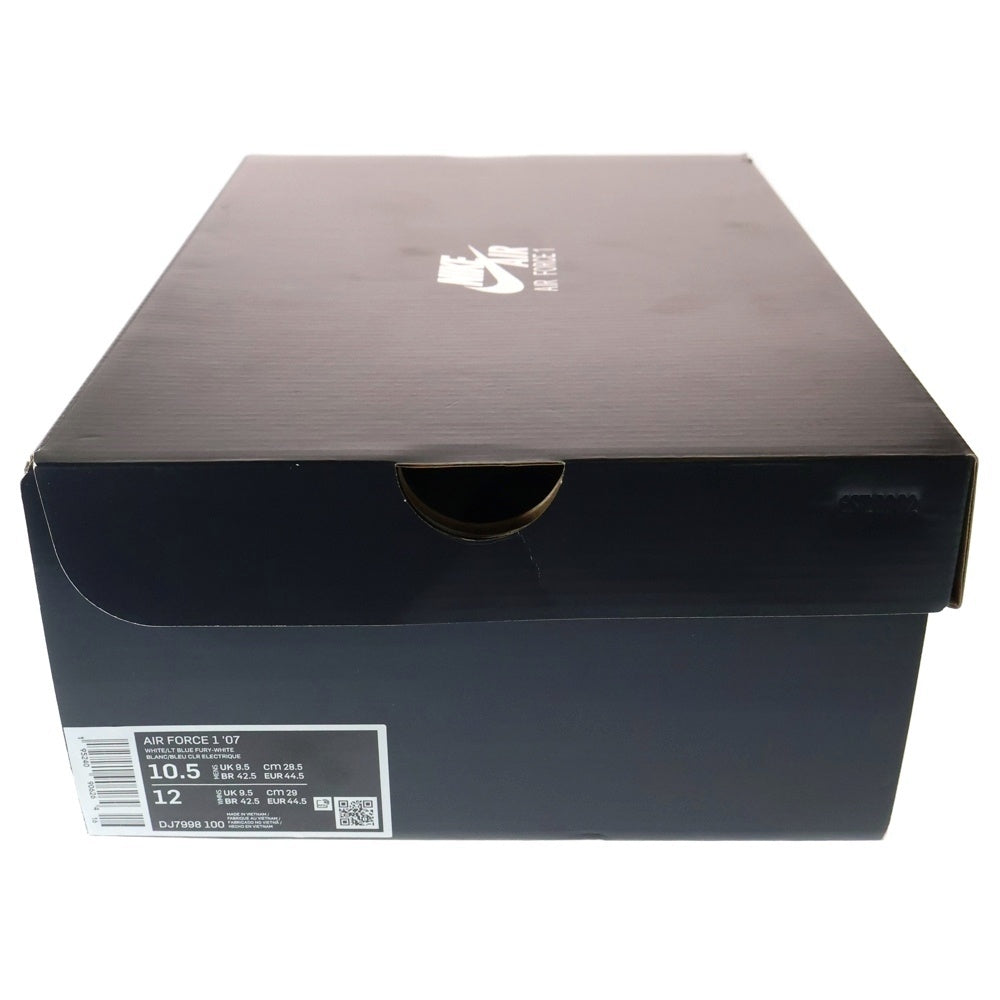 NIKE(ナイキ) AIR FORCE 1 07 SPACE PLAYERS DJ7998-100 エアフォース1 レースアップローカットスニーカー スペースプレイヤーズ ホワイト/ブルー US10.5/28.5cm