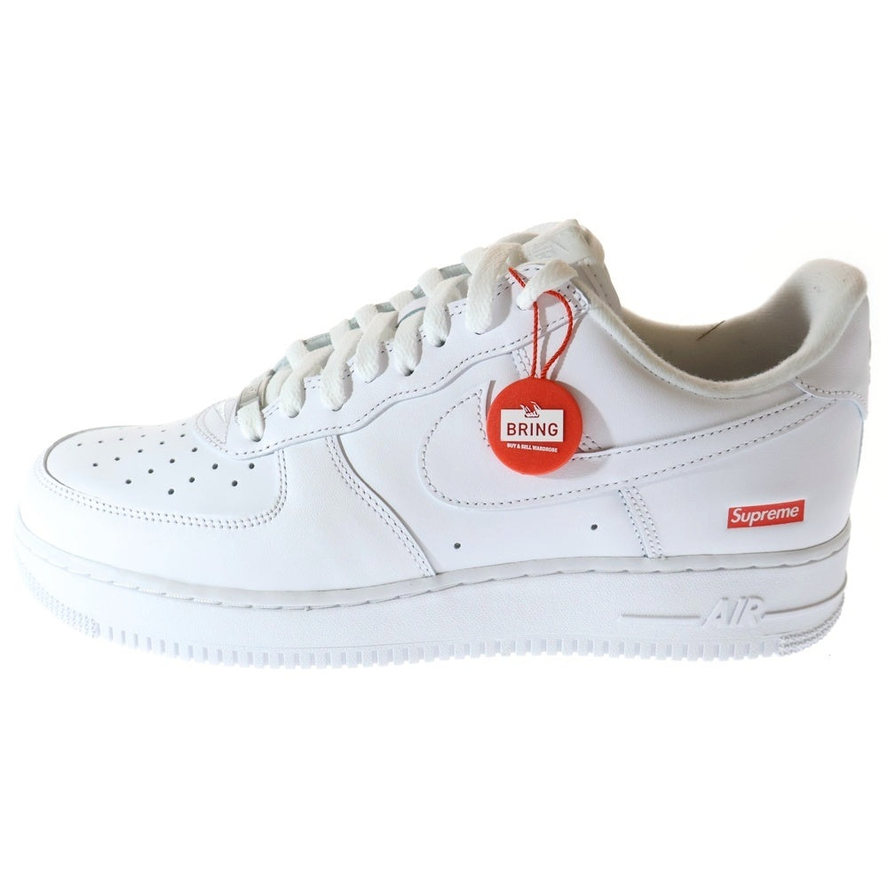 NIKE(ナイキ) ×SUPREME AIR FORCE 1 LOW CU9225-100 シュプリーム エア フォース 1 ローカットスニーカー ホワイト US10.5/28.5cm