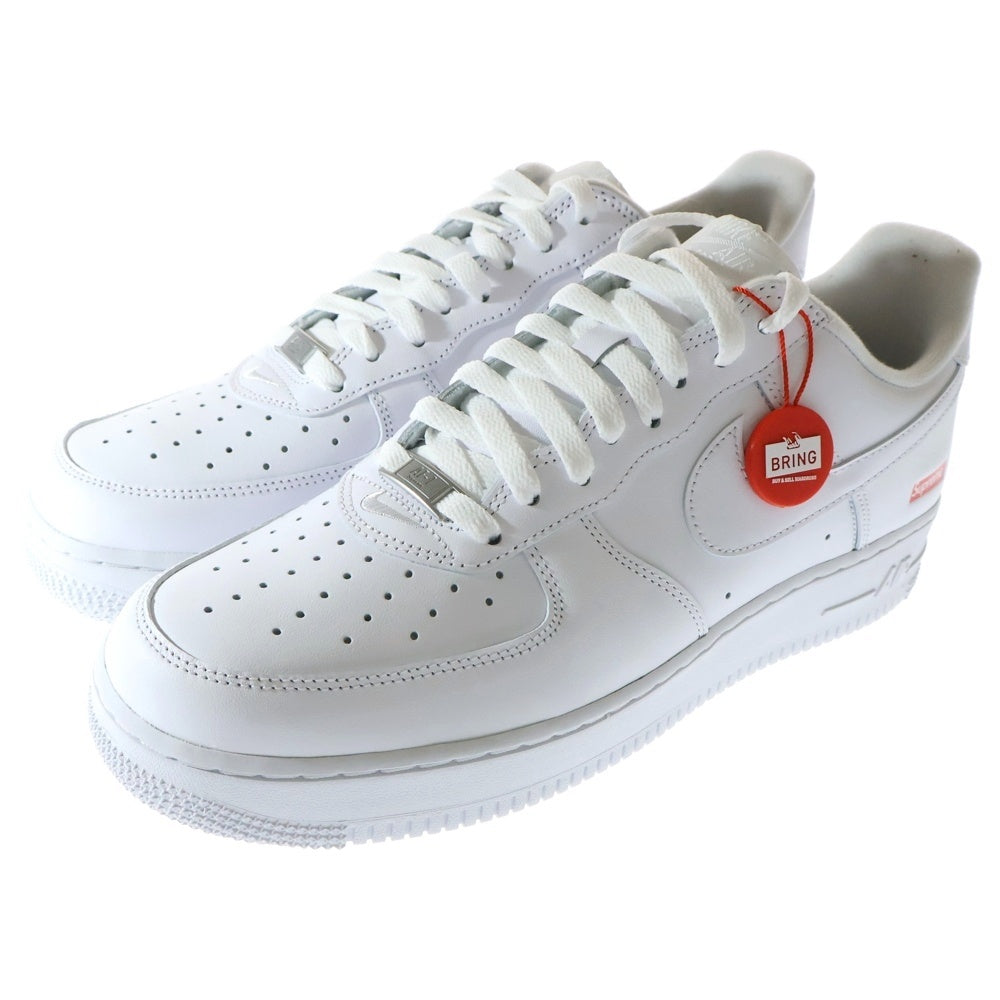 NIKE(ナイキ) ×SUPREME AIR FORCE 1 LOW CU9225-100 シュプリーム エア フォース 1 ローカットスニーカー ホワイト US10.5/28.5cm