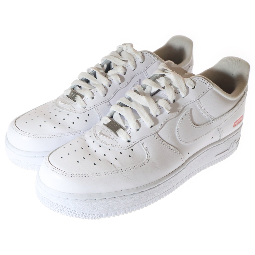 NIKE(ナイキ) ×SUPREME AIR FORCE 1 LOW シュプリーム エアフォース1 ローカットスニーカー ホワイト US9/27cm CU9225-100