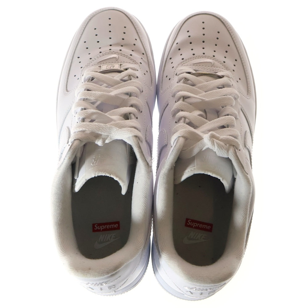 NIKE(ナイキ) ×SUPREME AIR FORCE 1 LOW シュプリーム エアフォース1 ローカットスニーカー ホワイト US9/27cm CU9225-100