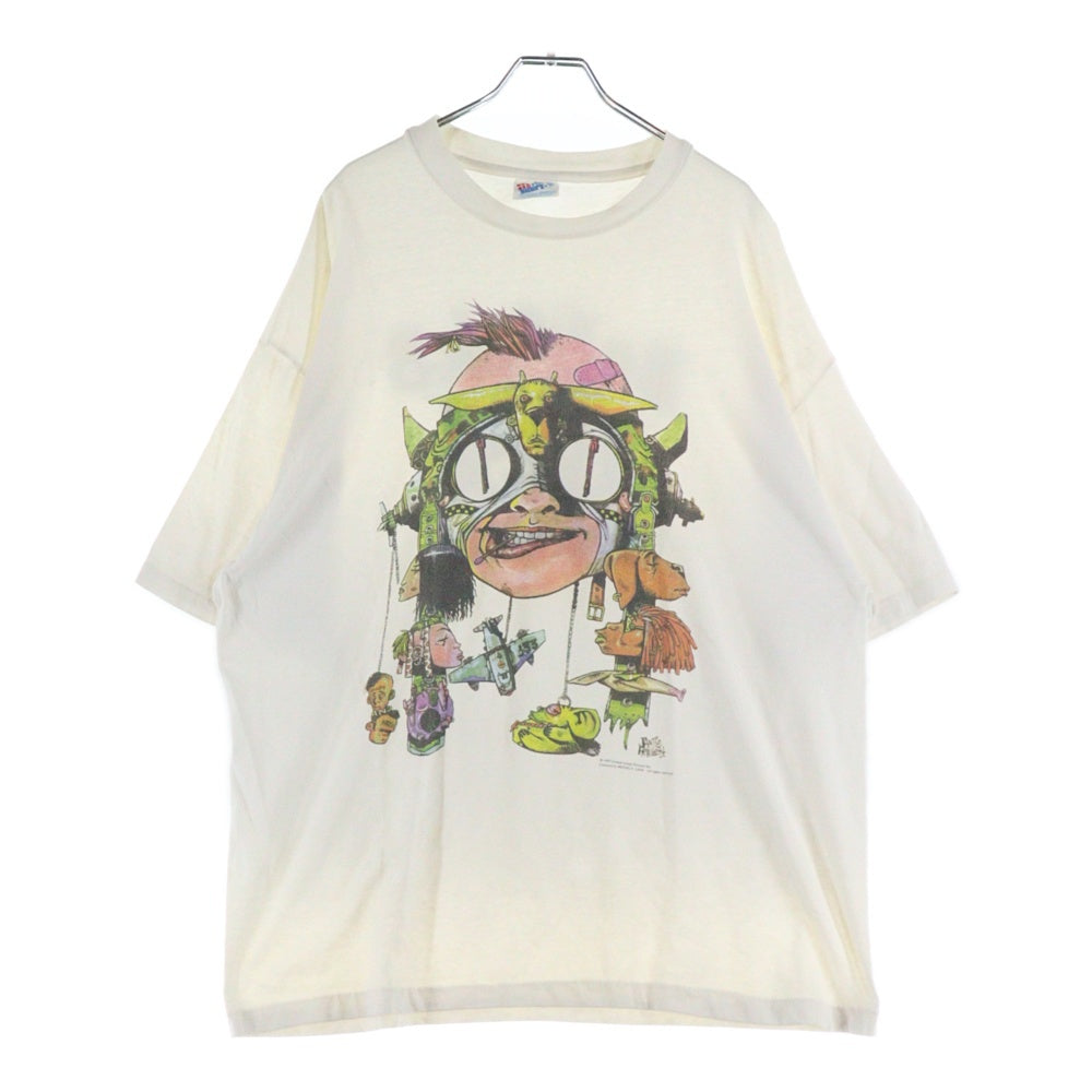 VINTAGE(ヴィンテージ) 90's TANK GIRL タンクガール ムービーT プリント半袖Tシャツ カットソー ホワイト