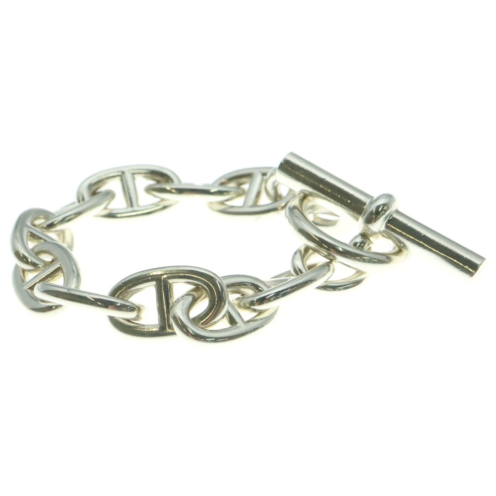 HERMES(エルメス) Chaine d'Ancre TGM シェーヌダンクル TGM 11コマ チェーンブレスレット シルバー