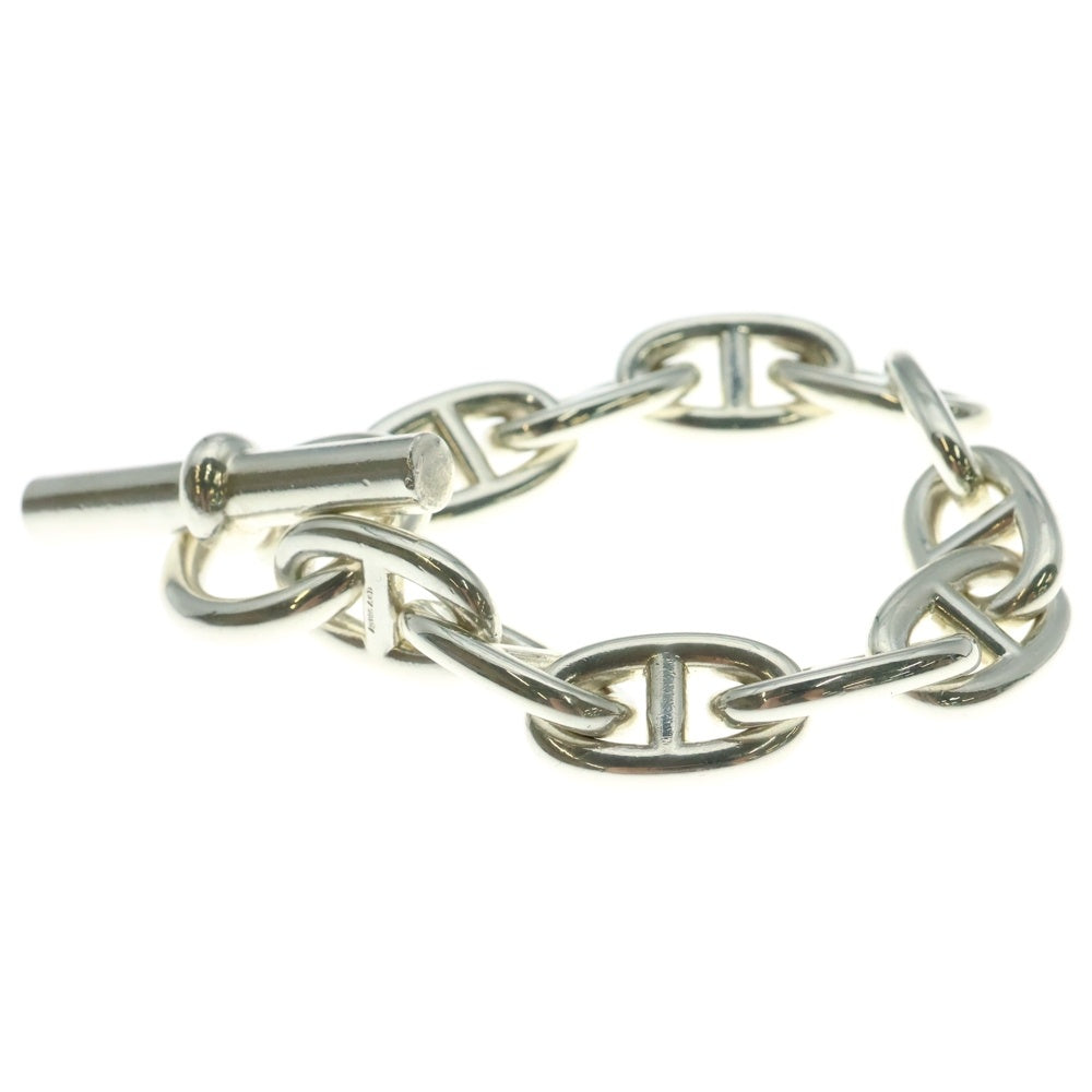 HERMES(エルメス) Chaine d'Ancre TGM シェーヌダンクル TGM 11コマ チェーンブレスレット シルバー
