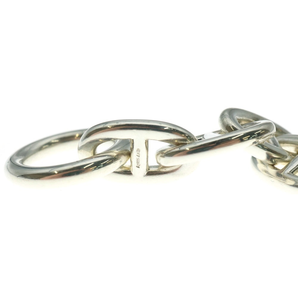 HERMES(エルメス) Chaine d'Ancre TGM シェーヌダンクル TGM 11コマ チェーンブレスレット シルバー