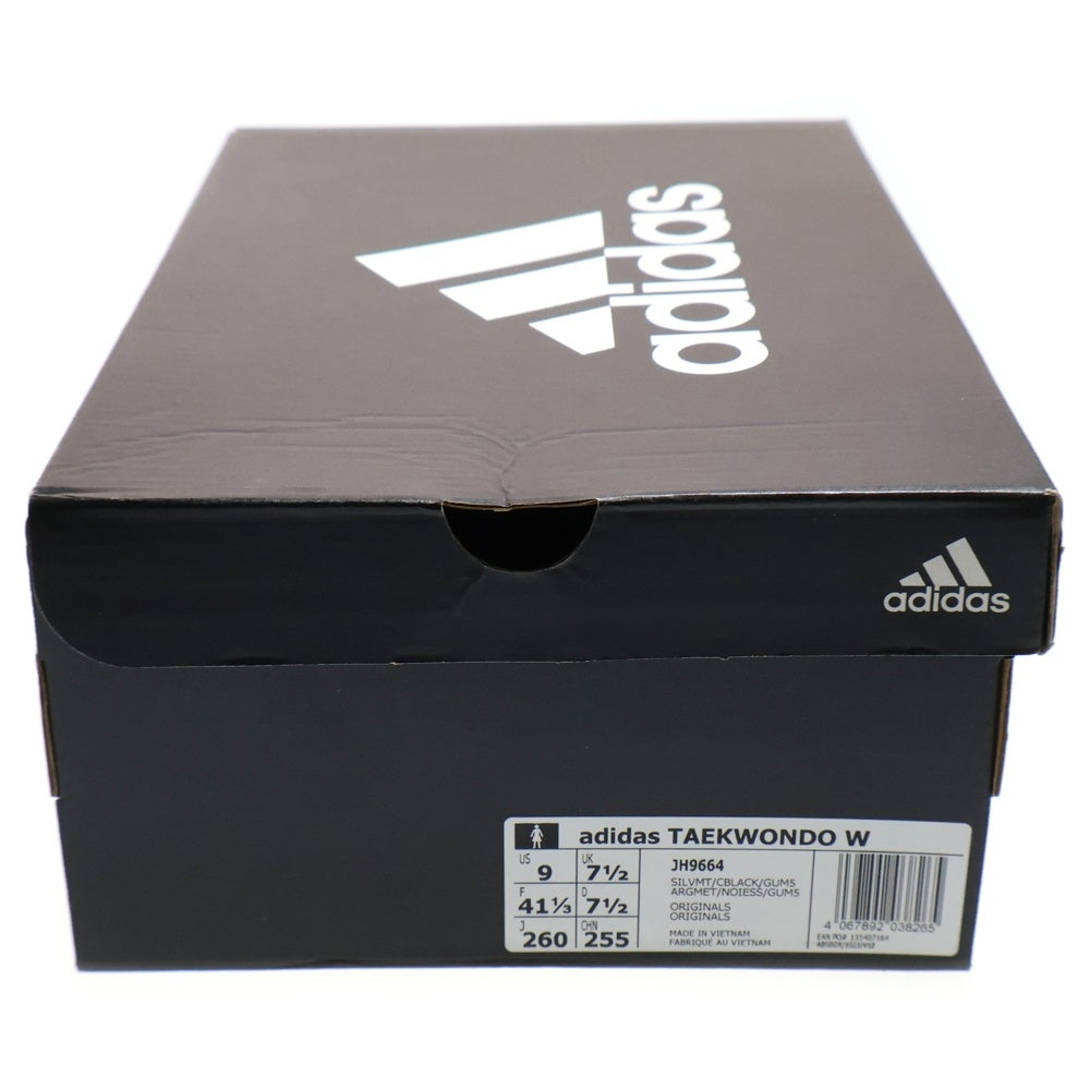 adidas(アディダス) TAEKWONDO W SILVER METALLIC JH9664 テコンドーWシルバーメタリック ローカットスニーカー シルバー US9/27cm