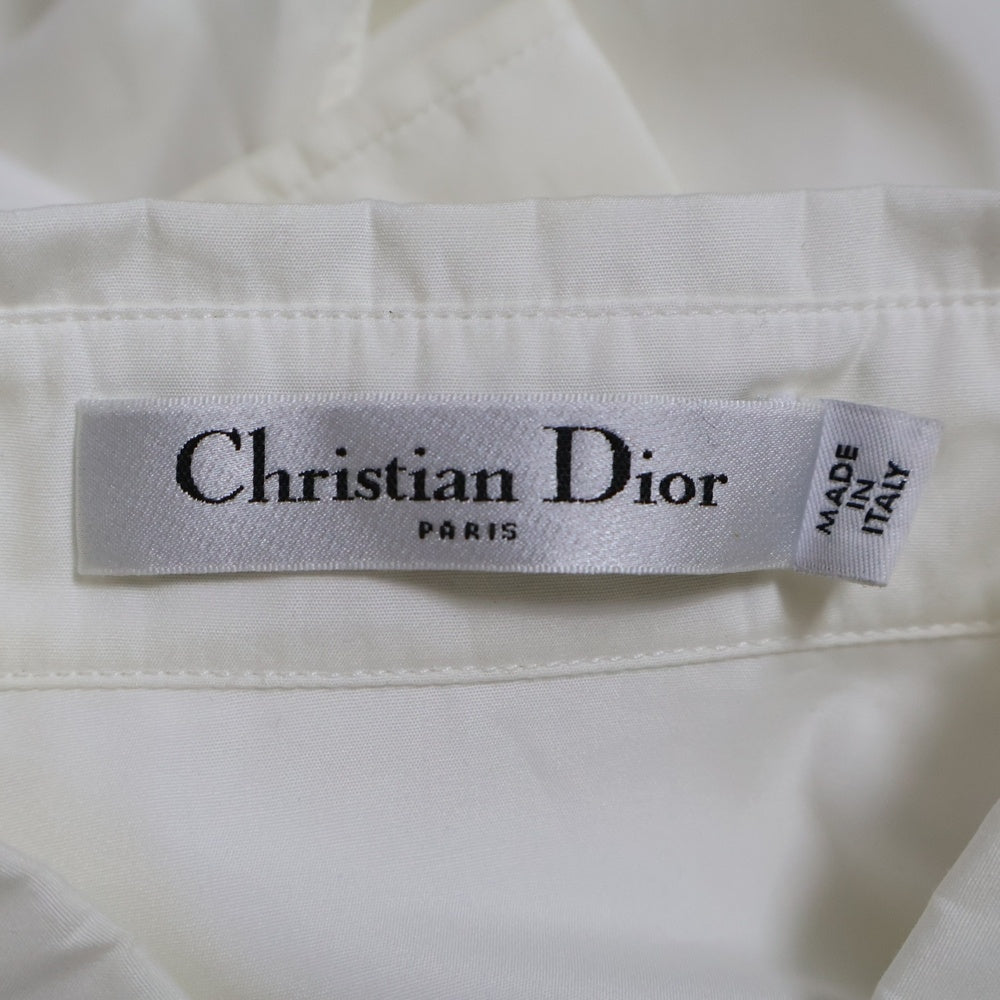DIOR(ディオール) ビー刺繍長袖シャツ ホワイト 841B05A3356