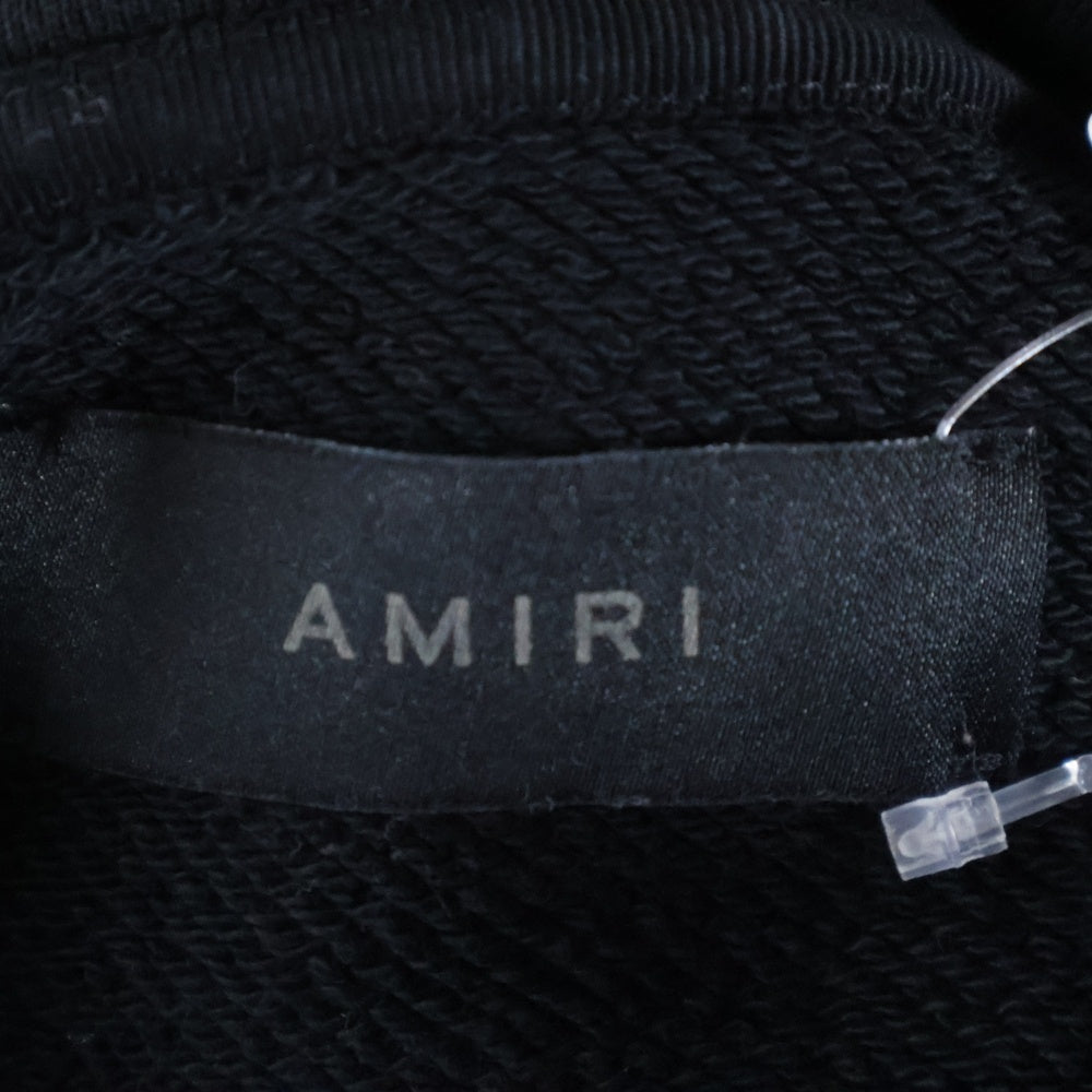AMIRI(アミリ) ブリーチバンダナ スウェットプルオーバーパーカー ブラック 17216U00CL