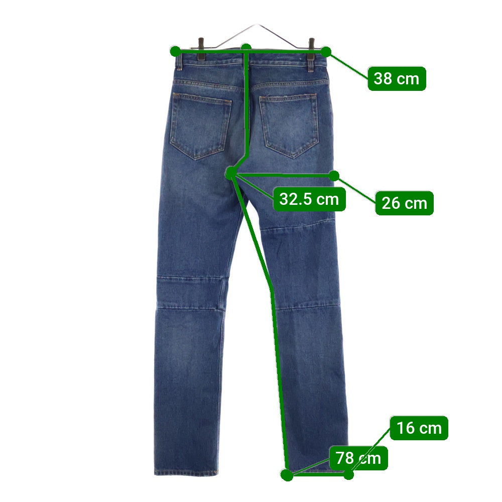 MM6 Maison Margiela(エムエムシックスメゾンマルジェラ) 22AW DENIM SPORTS PANTS 5 POCKET ストレートデニムパンツ インディゴ S62LB0094