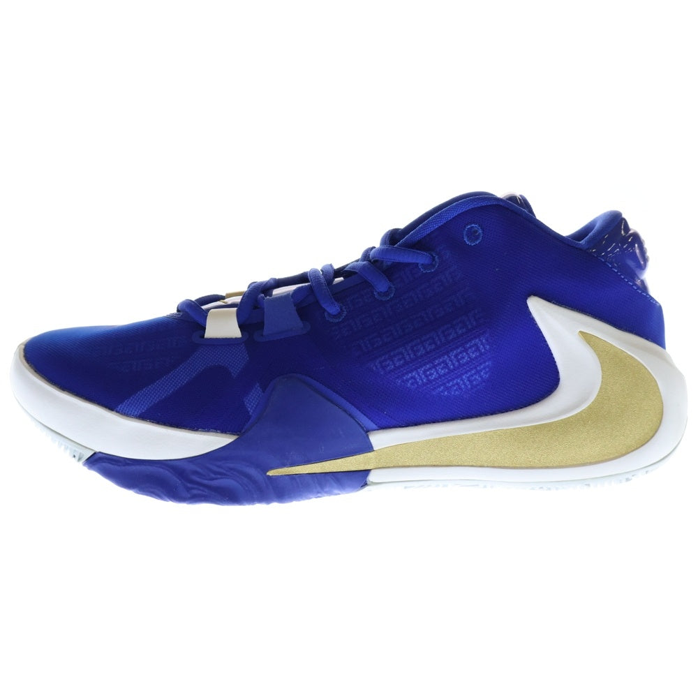 NIKE(ナイキ) ZOOM FREAK 1 BQ5422-400 ズームフリーク1 バスケットボール シューズ ブルー US9/27cm