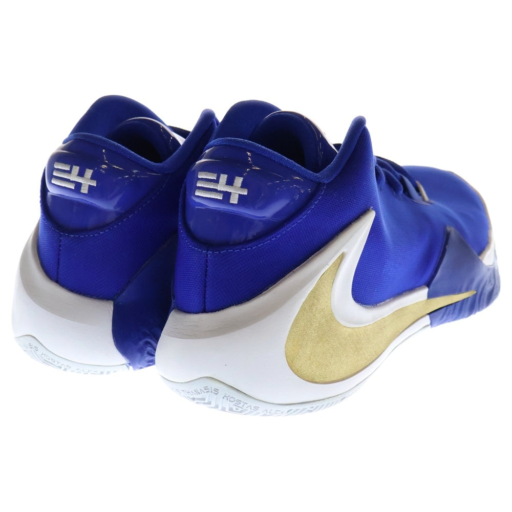 NIKE(ナイキ) ZOOM FREAK 1 BQ5422-400 ズームフリーク1 バスケットボール シューズ ブルー US9/27cm