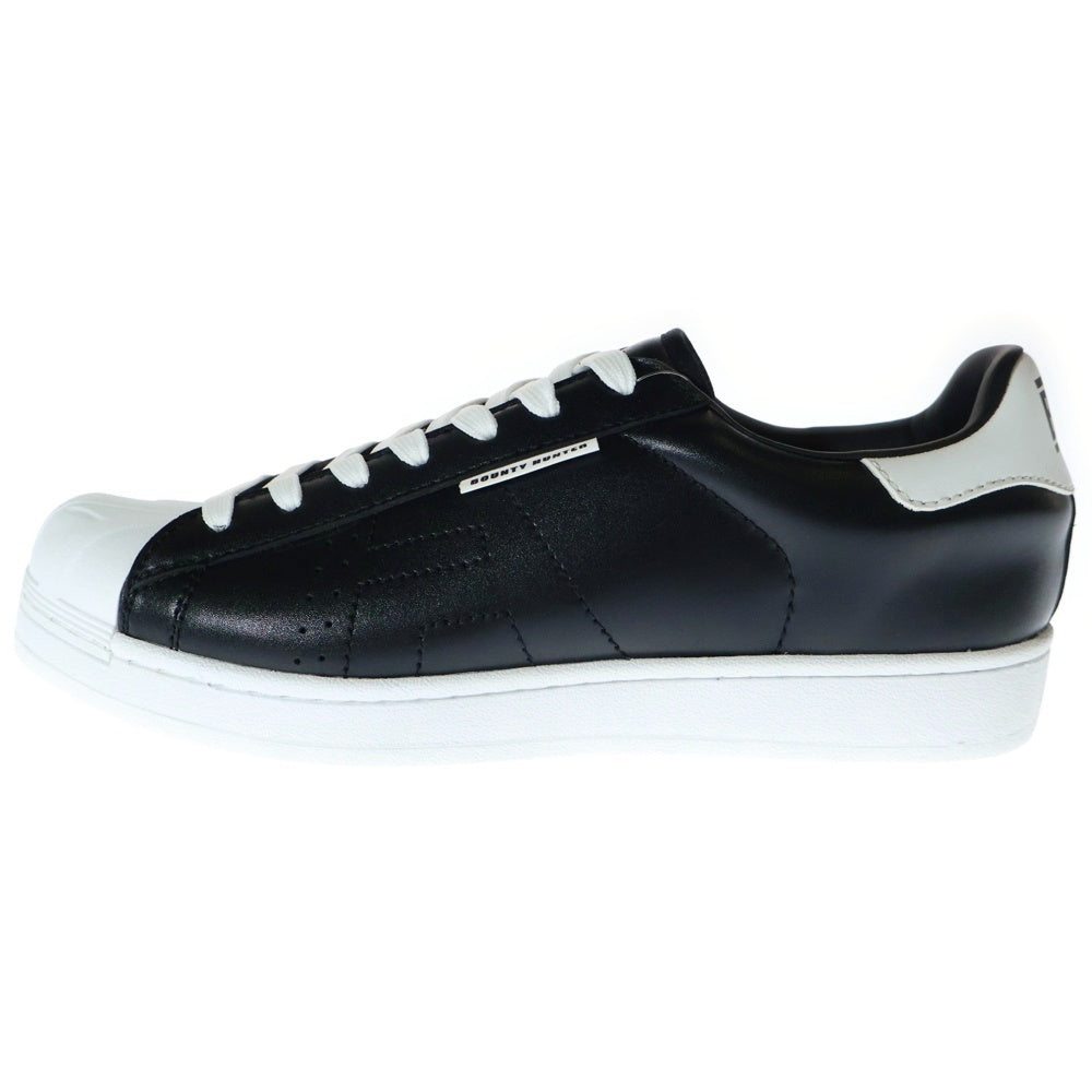 A BATHING APE(アベイシングエイプ) XBOUNTY HUNTER SKULL SHOES 1K73191918 バウンティハンター スカルシューズ ローカットスニーカー ブラック/ホワイト US8/26cm