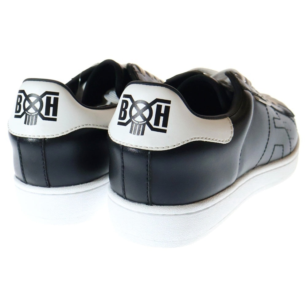 A BATHING APE(アベイシングエイプ) XBOUNTY HUNTER SKULL SHOES 1K73191918 バウンティハンター スカルシューズ ローカットスニーカー ブラック/ホワイト US8/26cm