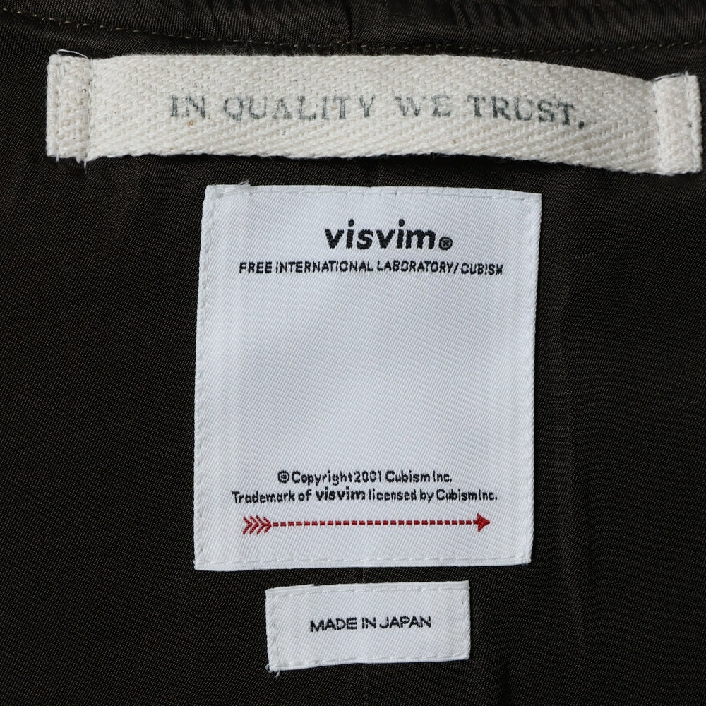 VISVIM(ヴィスヴィム) COMMODORE COAT ウールダッフルコート アウター カーキ 0124205013009