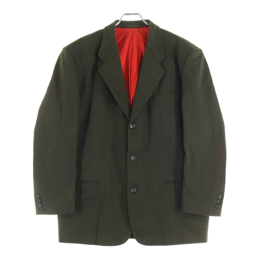 COMME des GARCONS HOMME(コムデギャルソンオム) 90's シングルテーラードジャケット カーキ HJー08011M AD1991