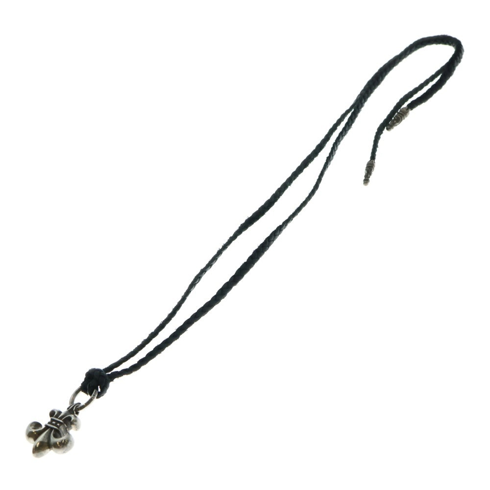 CHROME HEARTS(クロムハーツ) BS FLUER BSフレアペンダント シルバー ネックレストップ レザーブレイド シルバー