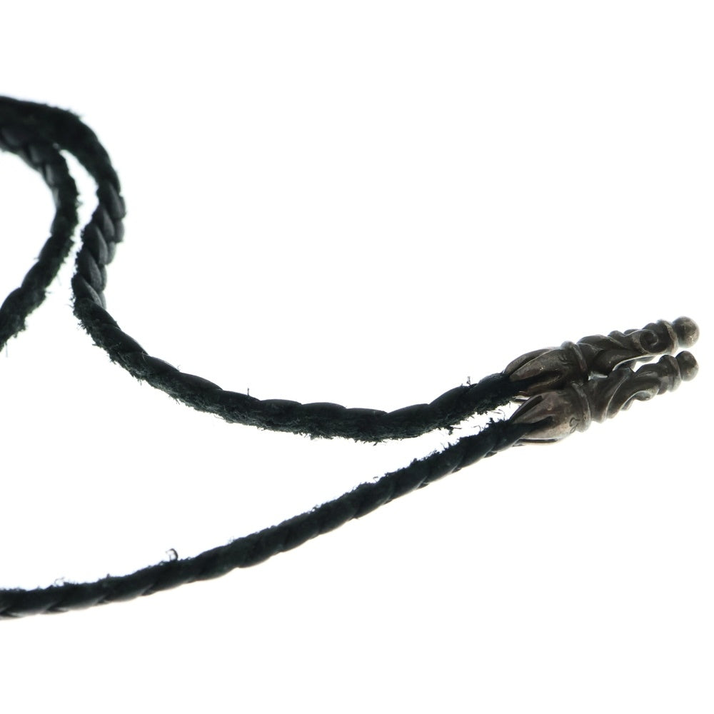 CHROME HEARTS(クロムハーツ) BS FLUER BSフレアペンダント シルバー ネックレストップ レザーブレイド シルバー