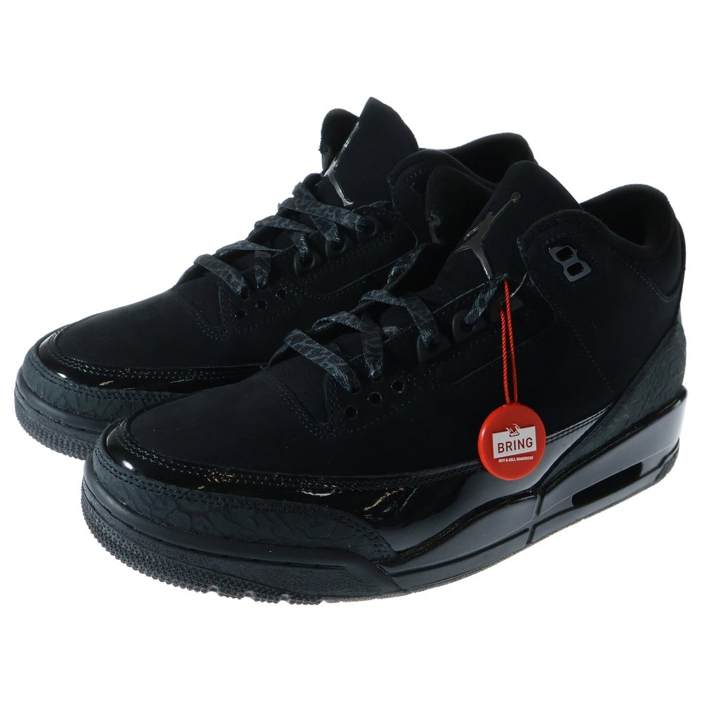 NIKE(ナイキ) AIR JORDAN 3 RETRO BLACK CAT CT8532-001 エアジョーダン3 レトロ ブラックキャット ハイカットスニーカー ブラック US8/26cm