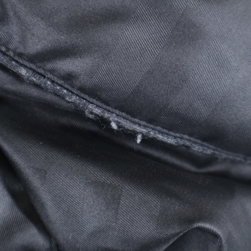 BURBERRY BLACK LABEL(バーバリー ブラックレーベル) ダウンジャケット ファーフード ブラック BMP63-733-09