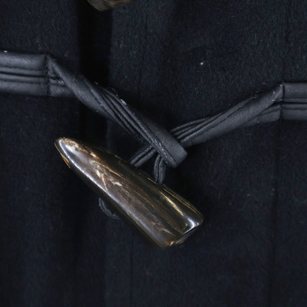 BURBERRY BLACK LABEL(バーバリー ブラックレーベル) ダッフルコート ウール 裏地チェック ブラック BMP94-720-09
