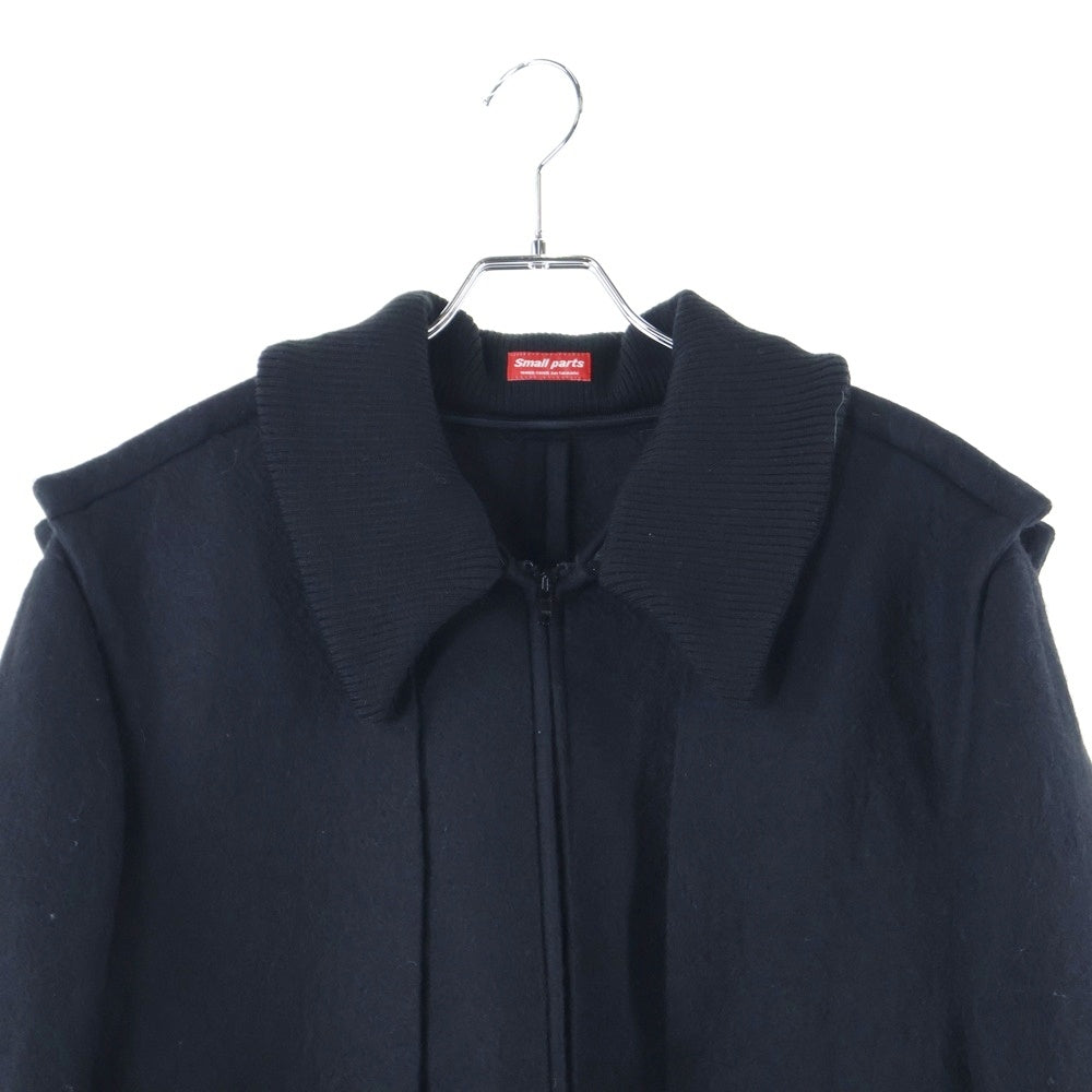 UNDERCOVER(アンダーカバー) small parts ウールジップアップコート ブラック C147