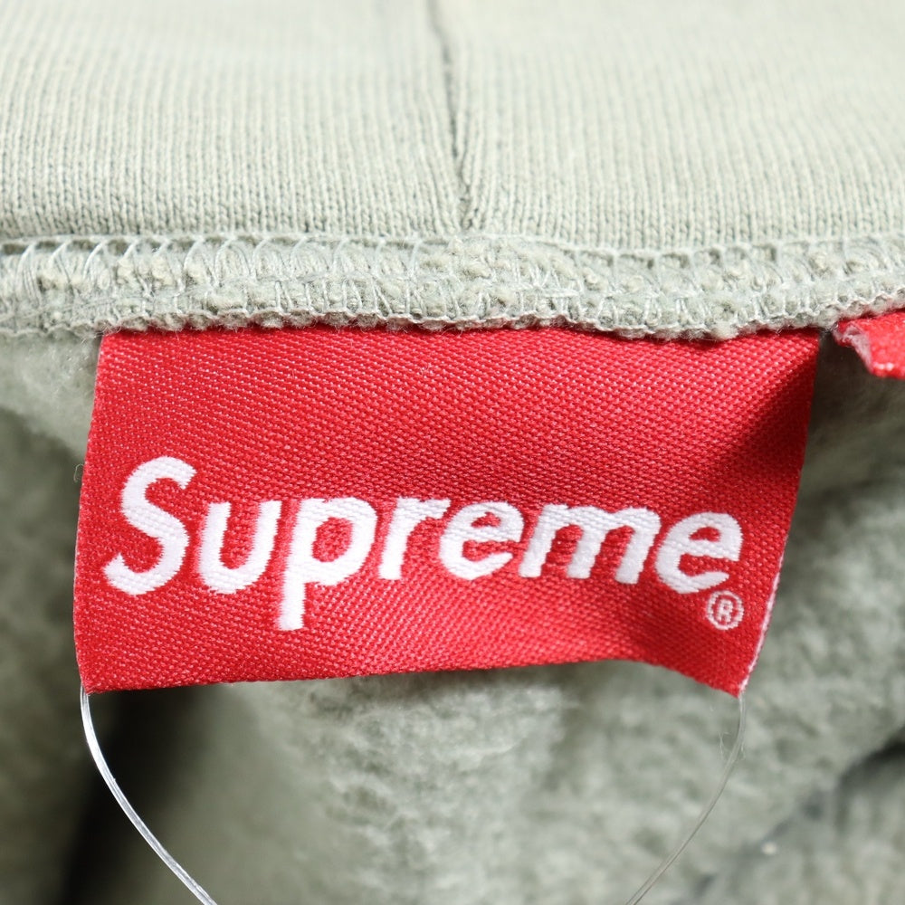 SUPREME(シュプリーム) Small Box Hooded Sweatshirt スモールボックスロゴプルオーバーパーカー ベージュ