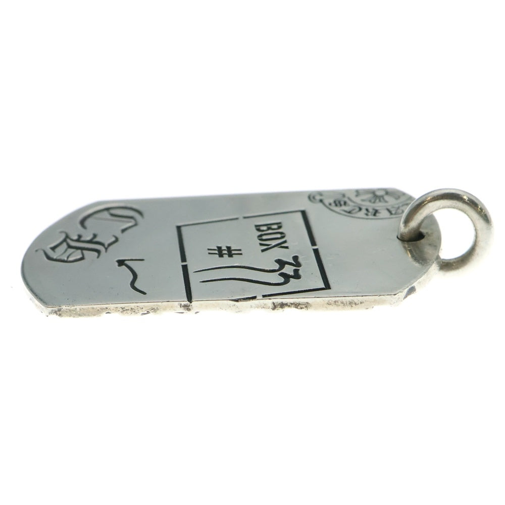 CHROME HEARTS(クロムハーツ) 青山20周年限定 D TAG LRG LTD ラージドッグタグ シルバー