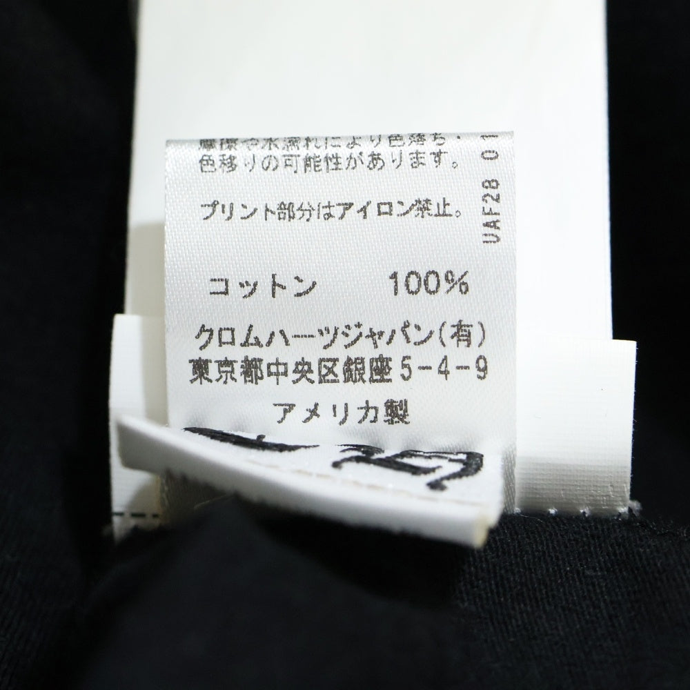 CHROME HEARTS(クロムハーツ) CH T-SHRT TOKYO 東京限定バックプリント 長袖Tシャツ カットソー ブラック