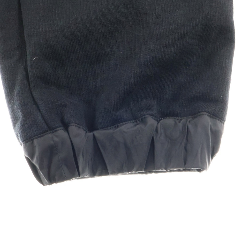 Sacai(サカイ) Sweat Jersey Pants ウエストナイロン切り替えスウェットパンツ ブラック/グレー SCM-072