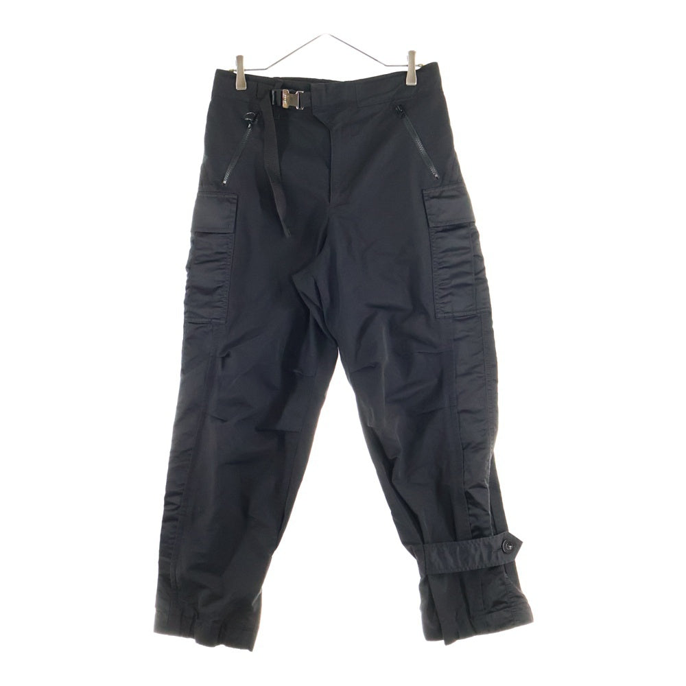 Sacai(サカイ) 22SS Nylon Twill Mix Pants ナイロンツイルミックスパンツ ブラック 22-02710M