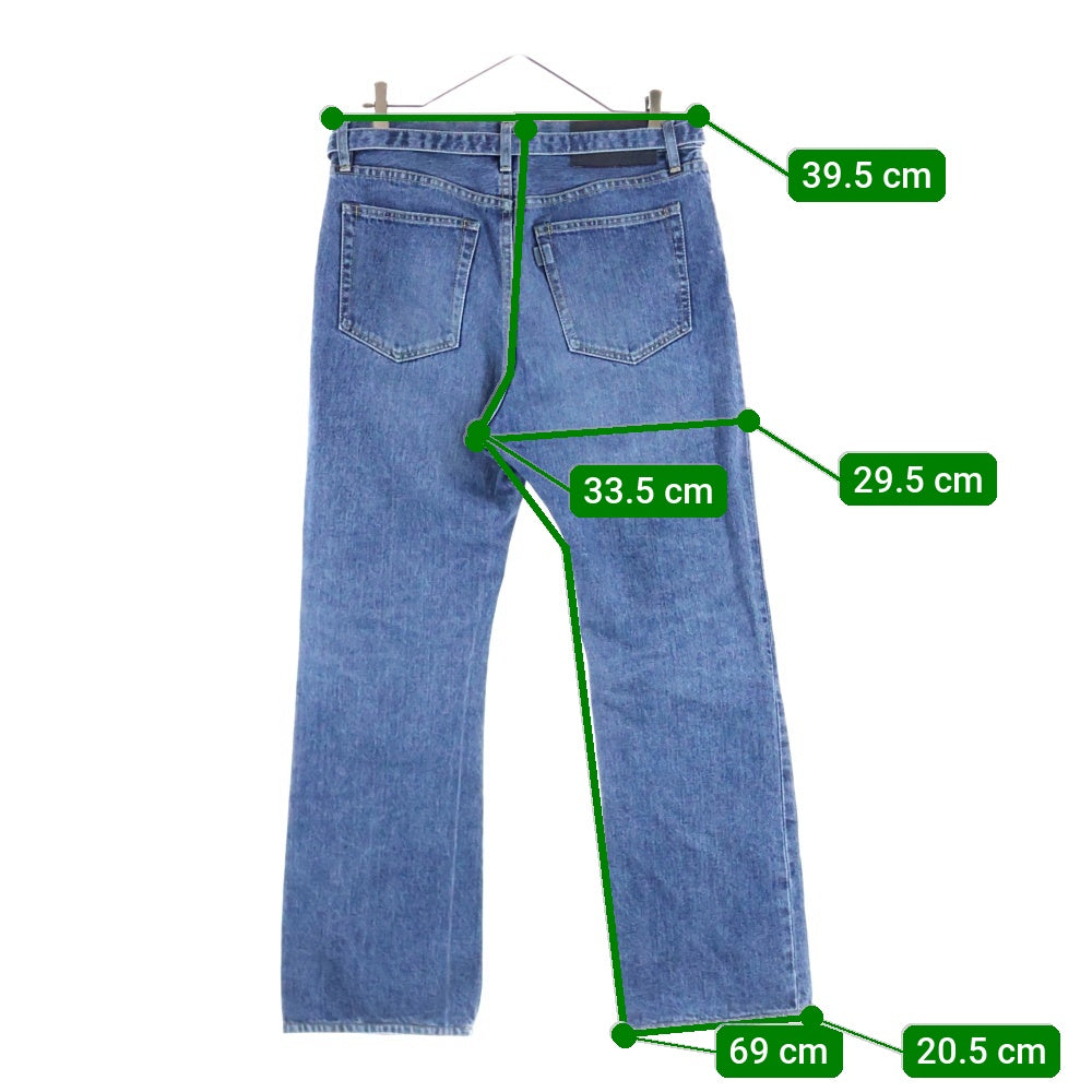 Sacai(サカイ) 23SS Boot Cut Denim Pants ベルテッド ブーツカットデニムパンツ インディゴ 23-03021M