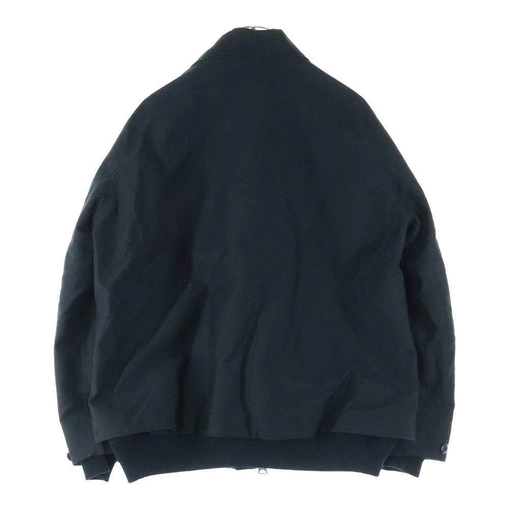 Sacai(サカイ) 25SS ×WTAPS Cotton Back Satin Jacket 02 ダブルタップス コットンバックサテンジャケット02 ミリタリージャケット ブラック 25-03694M