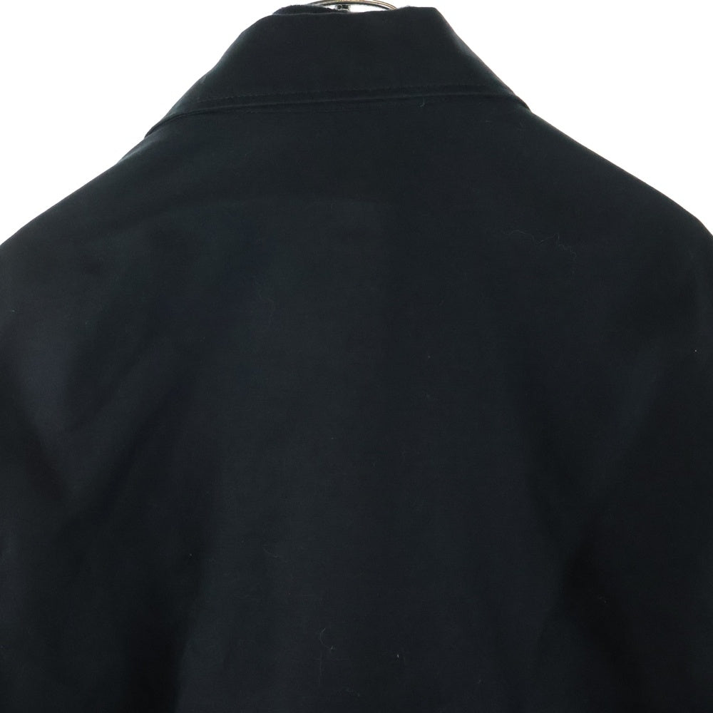 Sacai(サカイ) 25SS ×WTAPS Cotton Back Satin Jacket 02 ダブルタップス コットンバックサテンジャケット02 ミリタリージャケット ブラック 25-03694M