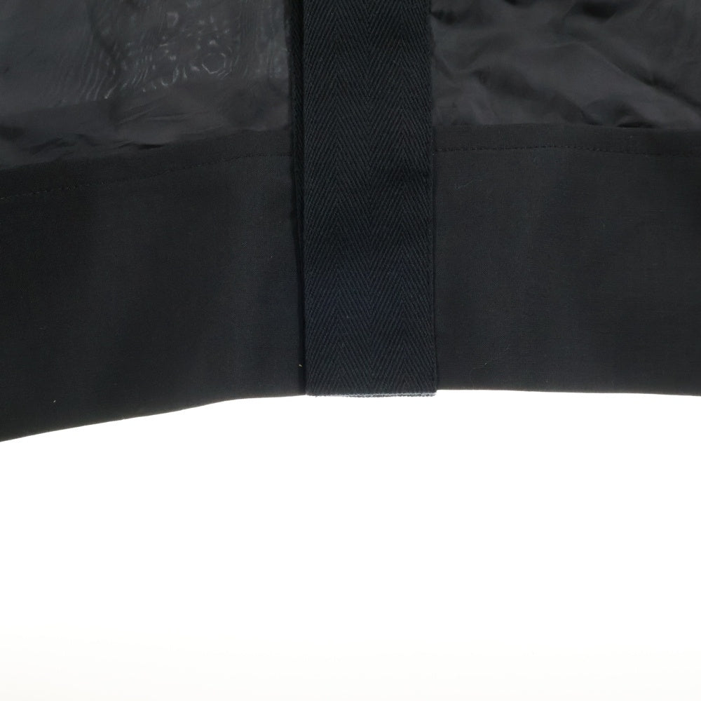 Sacai(サカイ) 21SS Suiting Coat スイッチングコート アウター ブラック 21-02455M